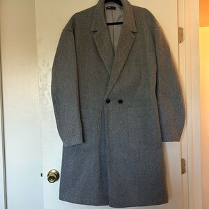 Men’s Grey Trench Coat